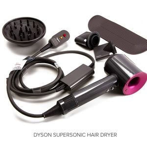 Dyson Supersonic™ hair dryer in Iron/Fuchsia